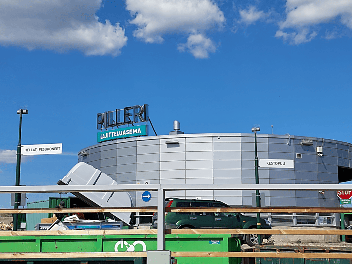 Salpakierto Pilleri waste treatment centre Lahti Finland